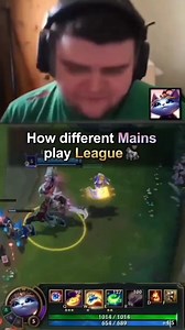 How different mains play league 💀 | League of Legends - LoL Weekly Videos