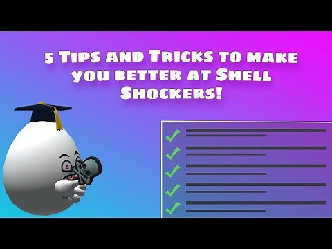 ✔️ 5 Tips and Tricks to make you better at Shell Shockers!