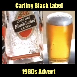 Carling Black Label - 1980s Advert | Classic British TV and Cinema adverts