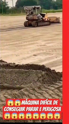 Uncontrolled machine and the danger of trying to stop it.# #truck #trucker