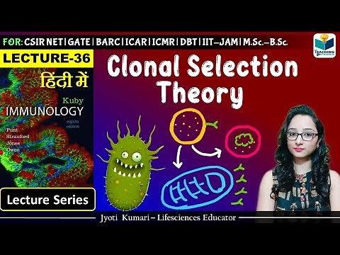 Immunology: Clonal Selection Theory | Lecture-36 | Jyoti Kumari