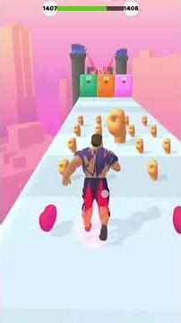 Muscle Man Runner Fun Gameplay #2297 #shorts #games #gaming