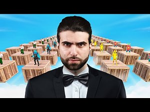 I Trapped 100 Players in a Fortnite Tournament!