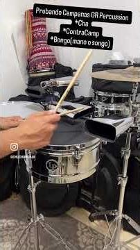 Probando campanas GR Percussion #campana #music #cencerro #consúmelocal #cowbell