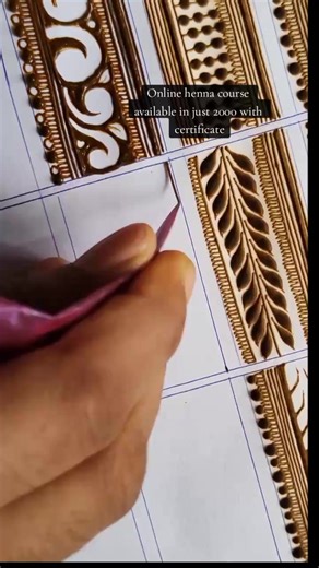 Master Intricate Henna Patterns with Online Course