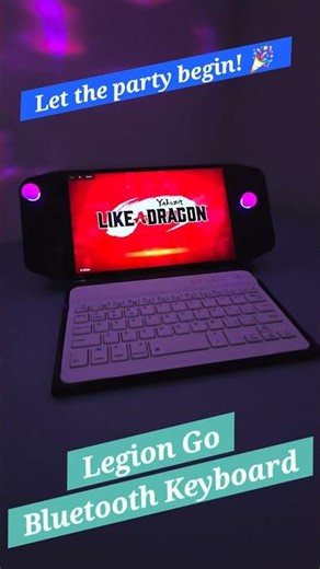 Lenovo Legion Go Rechargeable Bluetooth Magnetic Attachment Keyboard