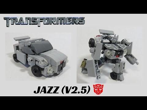 Lego Transformers 2007 Movie: Jazz (V 2.5)