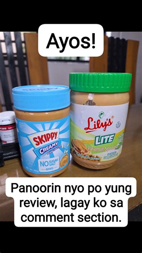 Lily's peanut butter lite and Skippy no sugar no salt added, minimal to no blood sugar spike. #sinocarephilippines #sinocareph #sinocare #diabetes #CancerSurvivor #diabeticfood #kidneyhealth #kidney #diabetescare #type2diabetes | Usapang Type 2 Diabetes