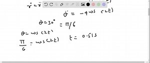 SOLVED:A particle moves along a circular path of radius 300 mm. If its angular velocity is θ̇=(2 t^2) rad / s, where t is in seconds, determine the magnitude of the particle's acceleration when t=2 s.