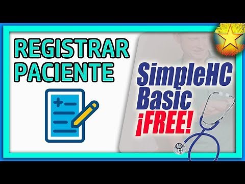 ► 👨‍⚕️ REGISTRAR PACIENTE MÉDICO en SimpleHC Basic ✅【SOFTWARE MÉDICO GRATIS】