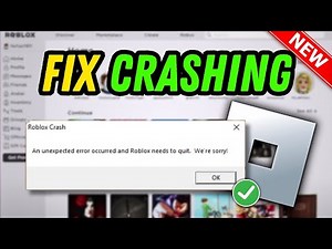 How To Stop Roblox Crashing 2025 [ 100% Solved ]