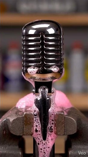 Rusty Microphone → Shiny Chrome Reveal!