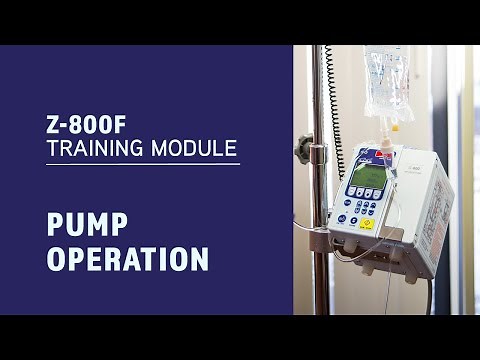 Z800F Pump Training - Pump Operation
