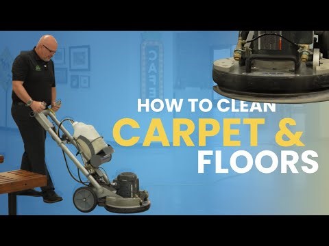 How to Clean Carpet and Wood Floor with a RPM Machine | Full Walkthrough + Care Tips