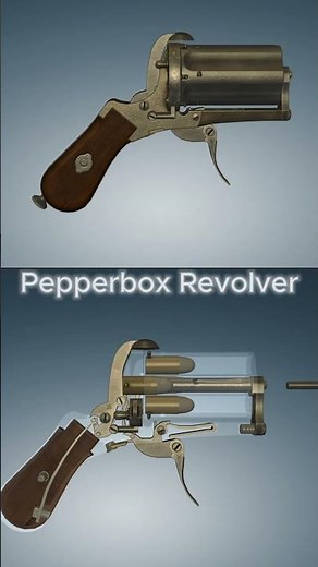 Pepperbox revolver | small and unique