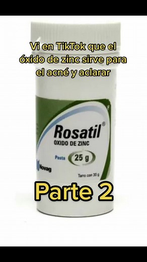 Beneficios del óxido de zinc para el acné y aclarado de piel