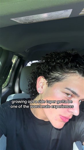 Taper Fade: Growing Out Curls for Men