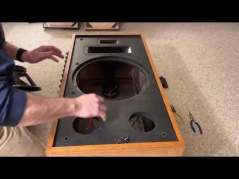Installing a Crites Crossover in a Klipsch Chorus Speaker