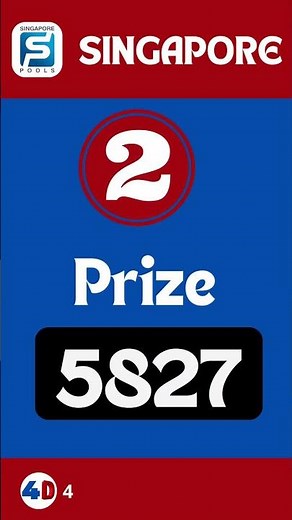 SINGAPORE POOLS || SINGAPORE 4D Results Today 2023-02-12 || 4D Results Hub