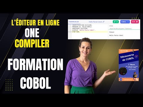 Avantages de OneCompiler pour apprendre le cobol rapidement - Formation Cobol