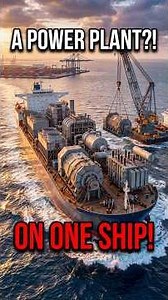 How Can One Ship Transport an Entire Power Plant? 🤯🚢