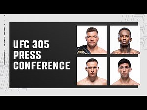 UFC 305: Pre-Fight Press Conference