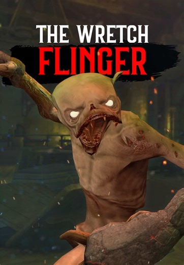 Meet the Wretch Flinger, a new ranged enemy in REAVE! #metaquest #vrgaming #vrgames #vr #virtualreality