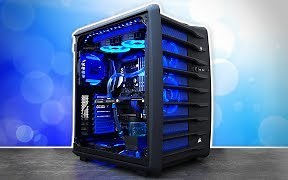 【TechSource】价值$3500美刀的“慈善”TITAN XP分体水冷游戏电脑 延时组装演示 - 8700K+ TITAN XP