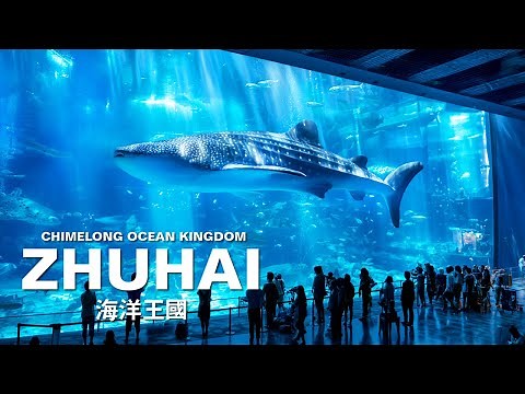 World's Largest Aquarium: Chimelong Ocean Kingdom | 4K HDR ASMR | China Travel VLOG