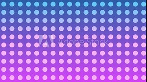 seamless polka dot abstract 4K background. simple and cool animation footage for background.