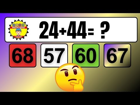 Can YOU Pass this 20 Question Math Challenge?