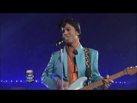 Prince Halftime Show - Prince - Purple Rain live at Super Bowl XLI