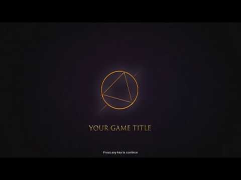 UE4 Startup Video with "Press A Key" to continue with Advanced Menu System