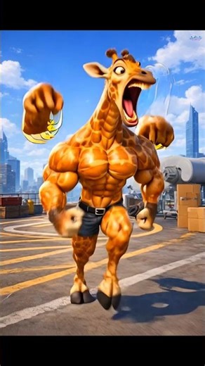 Jeffrey vs The Unknown Force 💥🦒