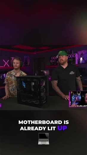 CLX Foundry LIVE Clips: Custom Gaming PC Build Reveal! #shorts