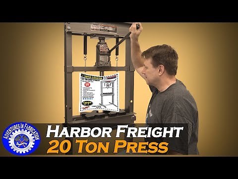 Harbor Freight 20 Ton Press Review