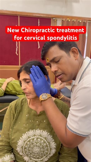 New Chiropractic treatment for cervical spondylitis