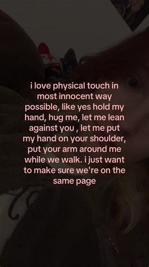#love #crush #relatable #fypシ #wlw | physical touch language