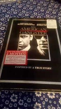 2006 American Gangster Denzel Washington, Russell Crowe, DVD!#denzelwashington #russelcrowe #2006