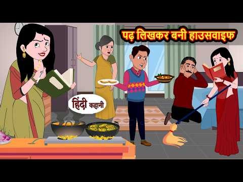 पढ़ लिखकर बनी हाउसवाइफ | Stories in Hindi | Short Stories | Saas Bahu | Funny | Comedy