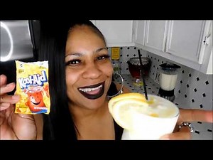 KOOL AID LEMONADE FRAPPE | Easy Delicious Recipe