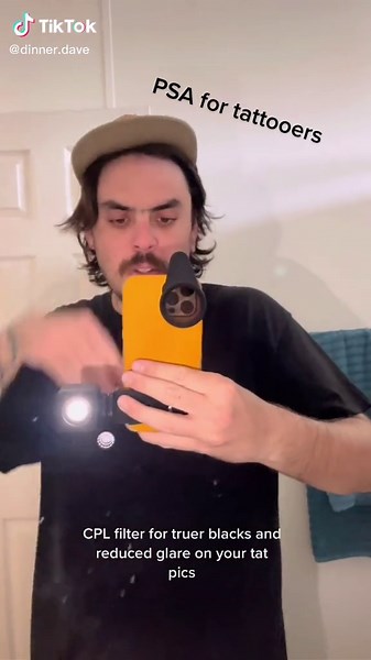 CPL Filter Tips for Taking Tattoo Photos