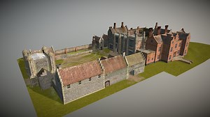 Paston Hall reconstruction - Download Free 3D model by Paston600