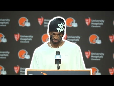 Shedeur Sanders Postgame Press Conference | Week 18 vs. Cincinnati Bengals