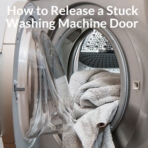 How to Release a Stuck Washing Machine Door