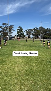 Conditioning Games If you are looking for ways to improve your teams skill under fatigue this simple 3v2 continuous coloured cones drill is one of the best and easiest to run. The drill not only makes the players execute their skill under fatigue but also ensures they are transitioning quickly from point to point. #coach #coaching #rugby #rugbyleague #conditioning | Elite Rugby League Pathways