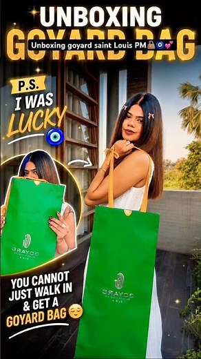 Unboxing goyard saint louis PM 👜😍🥰#unboxing video#goyard #goyardbag#youtubeshorts