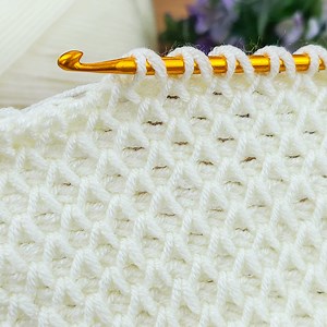 618K views · 4.4K reactions | Muy Hermosa I Made a Very Beauty Tunisian Crochet Baby blanket Beginners *online Tutorial* #crochet #knitting | El Sanatları ve Hobi | Facebook