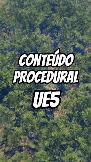 Geração de Conteúdo Procedural na Unreal Engine #unrealengine #ue5 #gamedev #3d #indiedev