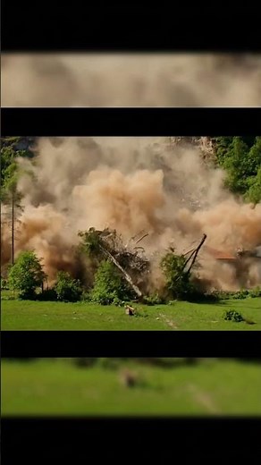 Massive Landslide Swallows Entire Village | AI Ultra-Realistic Simulation